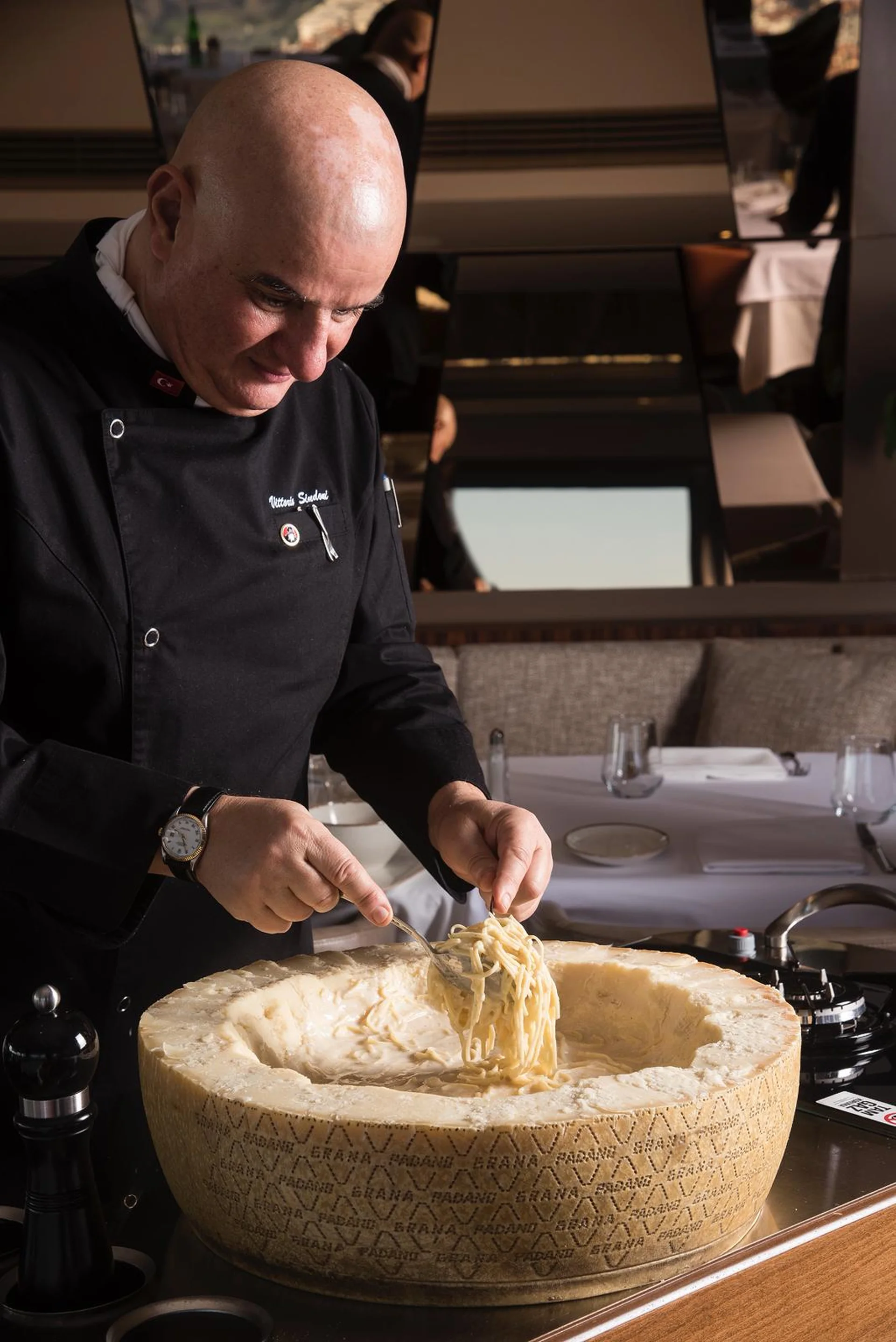 Da Vittorio restoran iç mekân